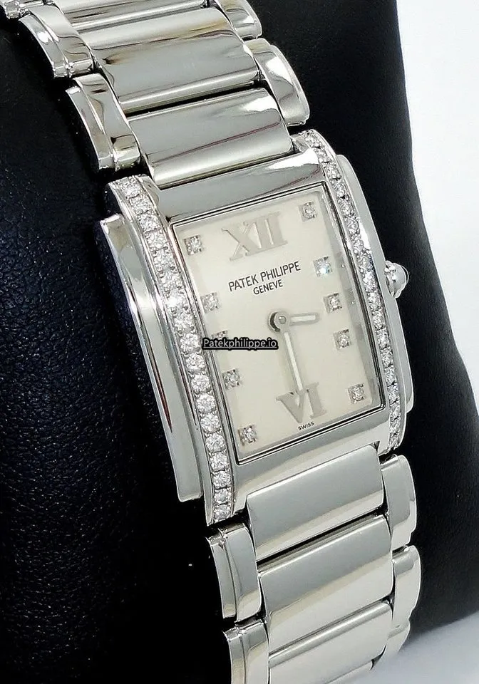Patek Philippe Twenty-4 4910/10a-011 25x30MM Steel Case Quartz