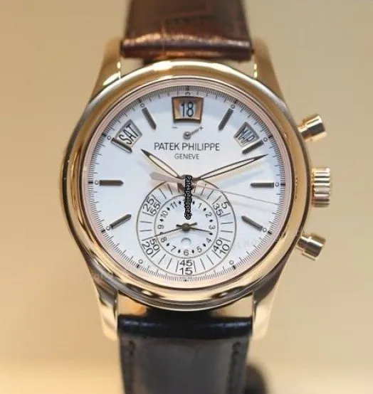Alternative view of Patek Philippe Annual Calendar 5960r-011 40MM Rose Gold Case Automatic