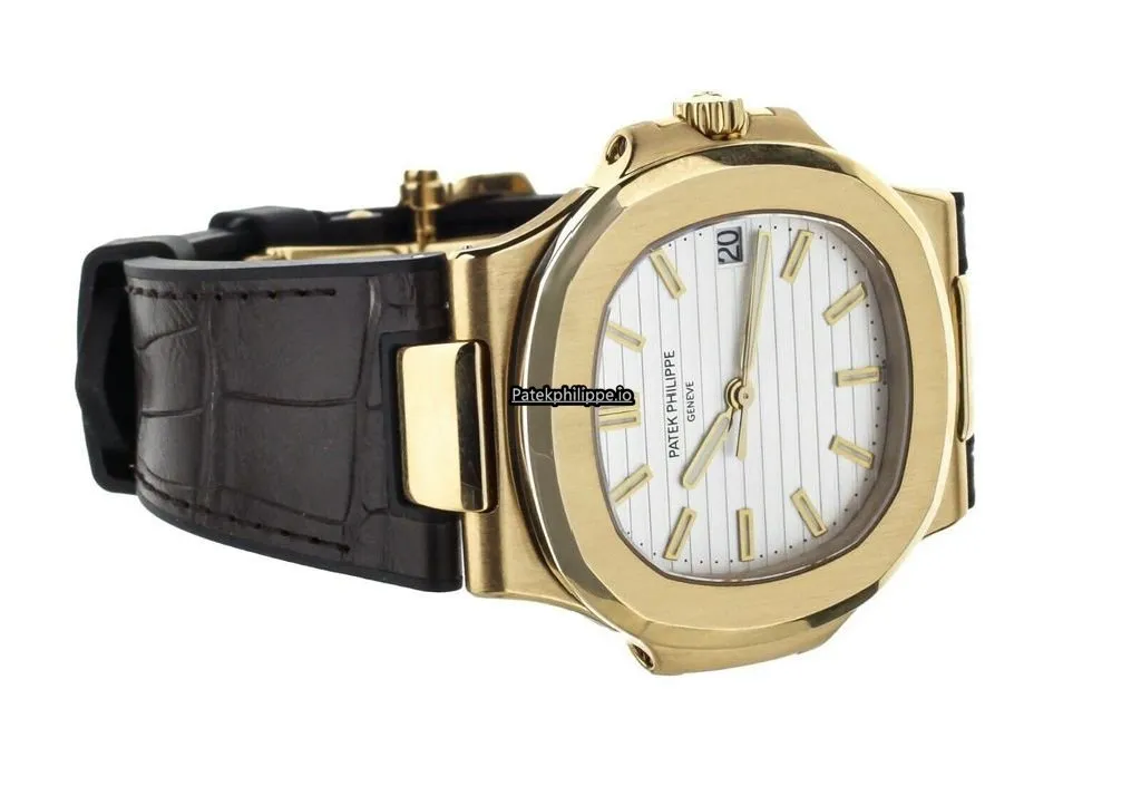 Alternative view of Patek Philippe Nautilus 5711j 40MM Yellow Gold Case Automatic