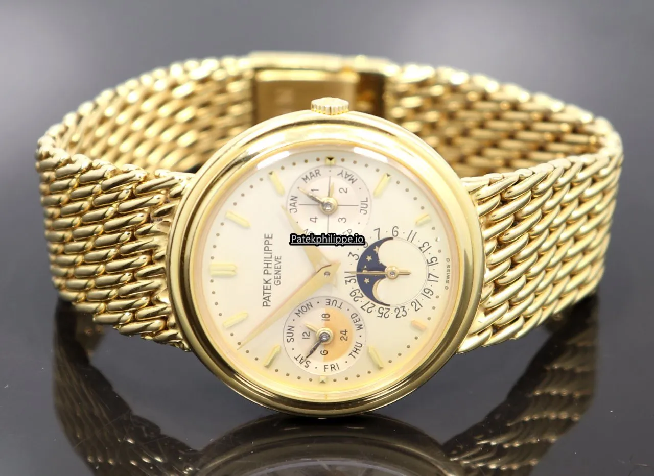 Patek Philippe Perpetual Calendar 3945 36MM Yellow Gold Case Automatic