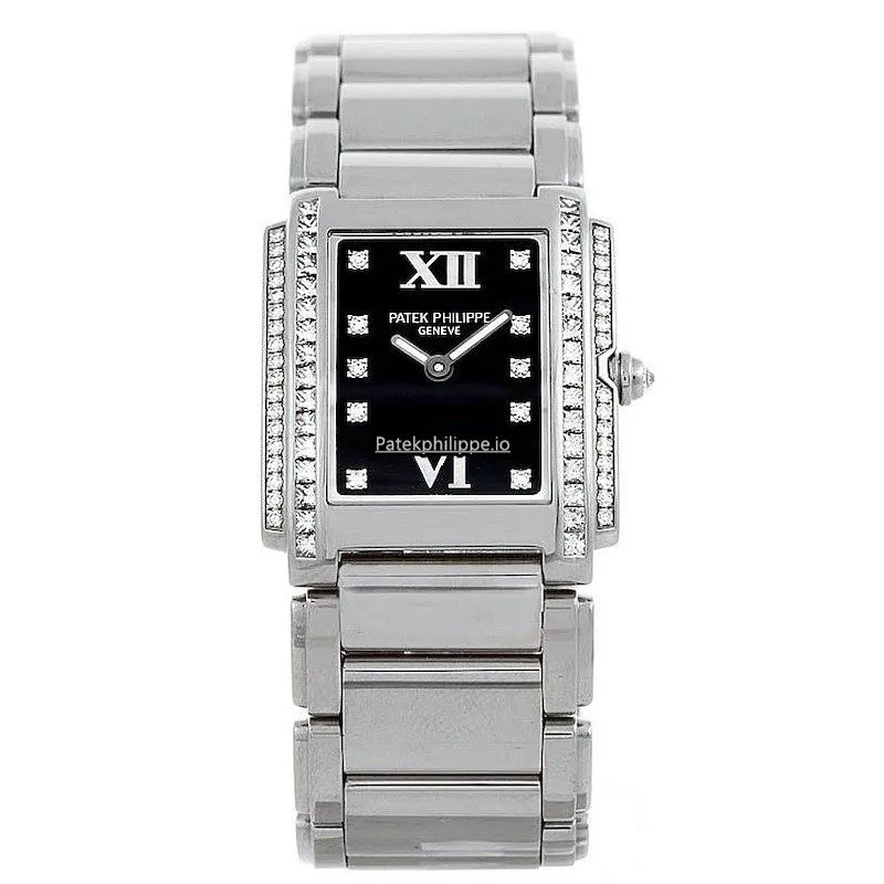 Patek Philippe Twenty-4 4910/20g-010 25MM White Gold Case Quartz