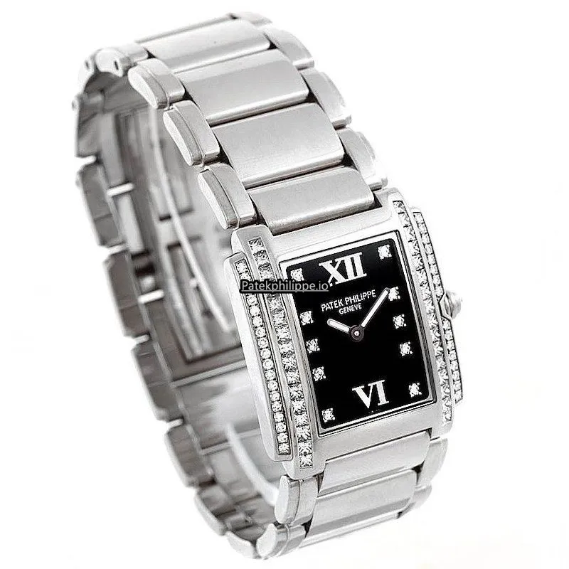 Alternative view of Patek Philippe Twenty-4 4910/20g-010 25MM White Gold Case Quartz