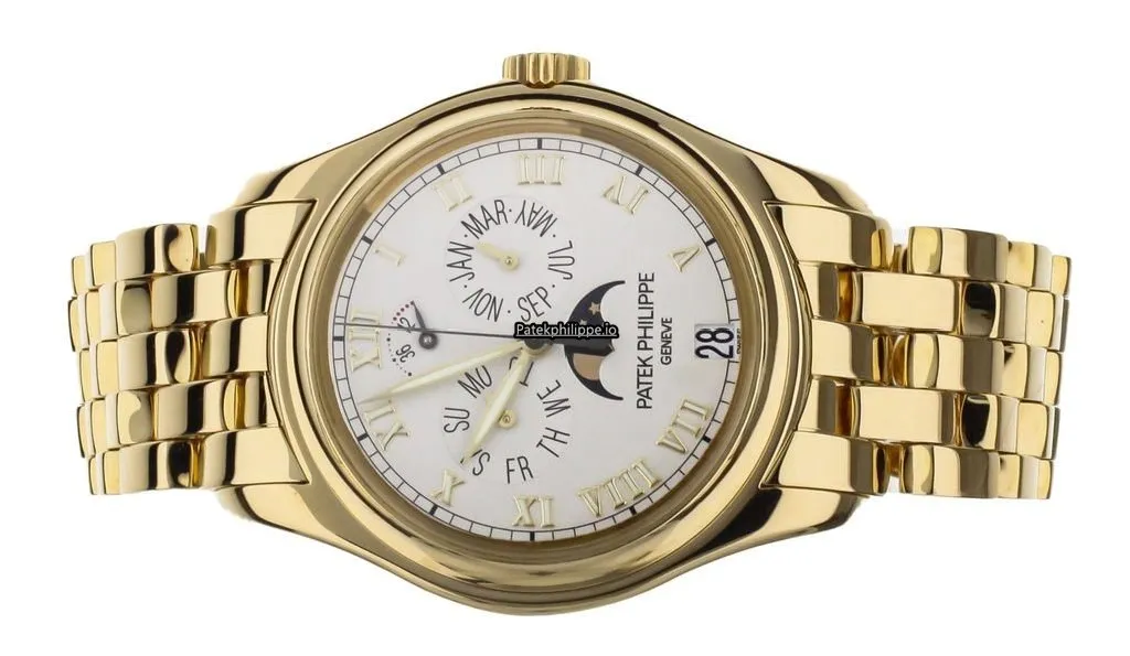 Alternative view of Patek Philippe Annual Calendar 5036/1j-001 37MM Yellow Gold Case Automatic