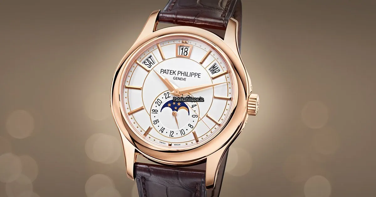 Patek Philippe Annual Calendar 5205r-001 40MM Rose Gold Case Automatic