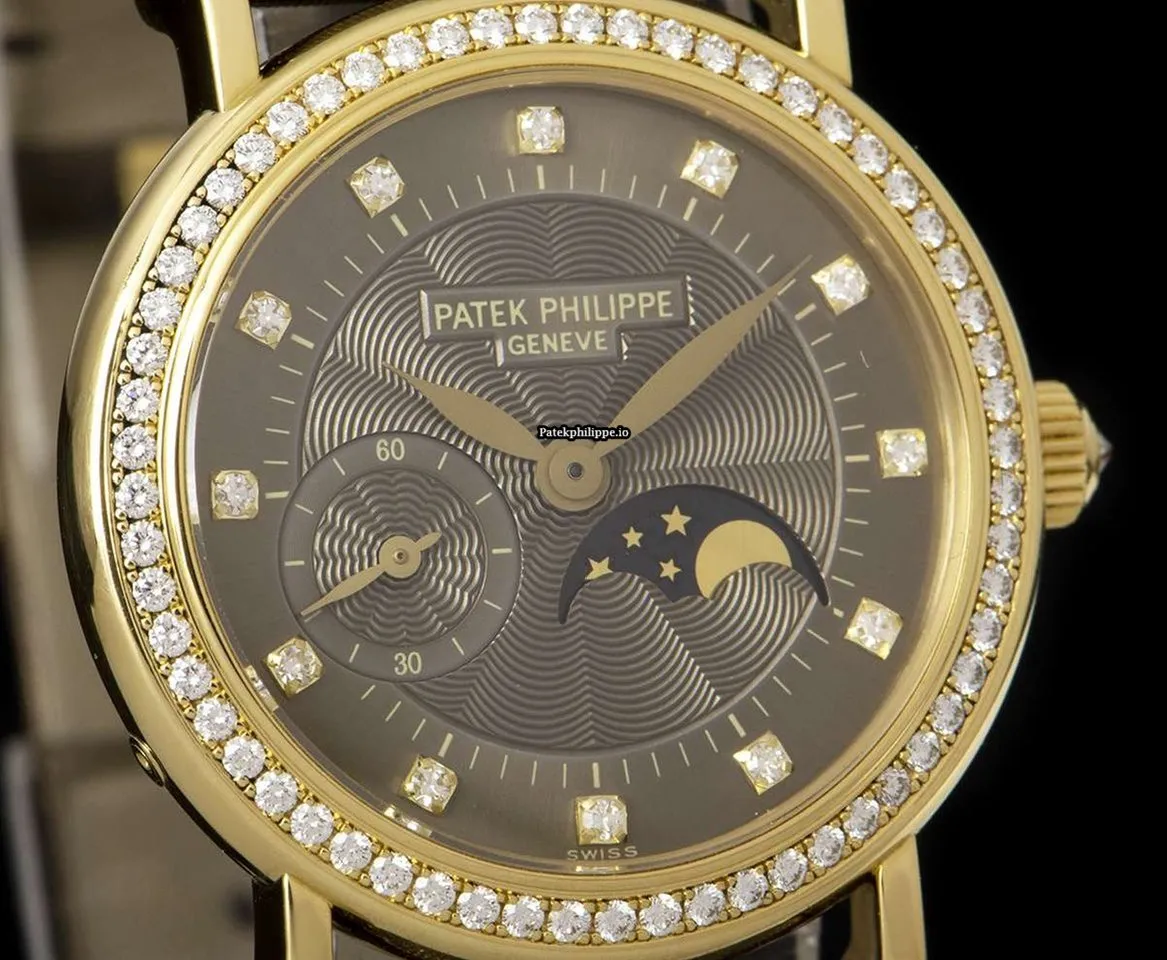 Alternative view of Patek Philippe Calatrava 4858j.010 28MM Yellow Gold Case Manual Winding