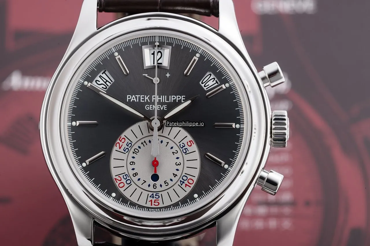 Alternative view of Patek Philippe Annual Calendar 5960p-001 40.5MM Platinum Case Automatic