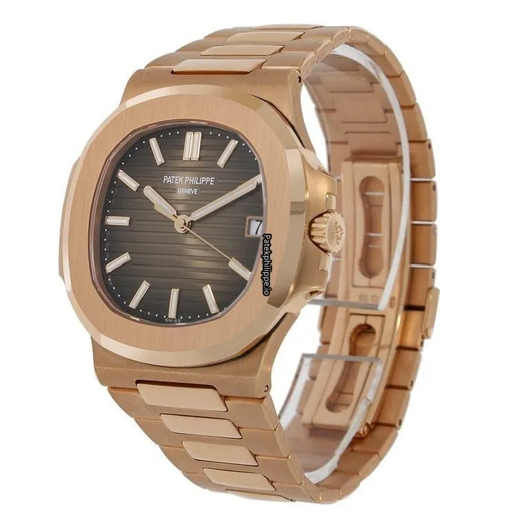 Alternative view of Patek Philippe Nautilus 5711.1r.001 40MM Rose Gold Case Automatic