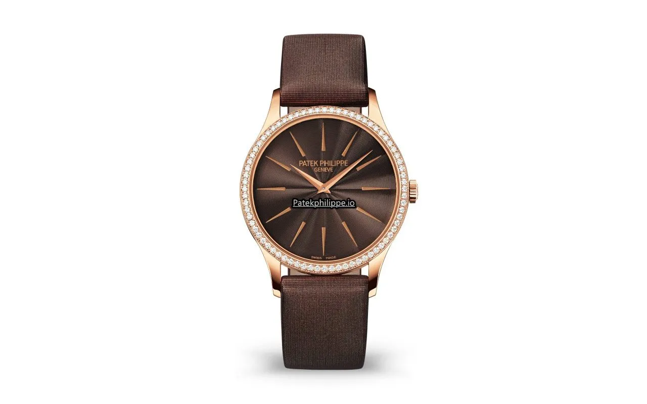 Patek Philippe Calatrava 4897r-001 33MM Rose Gold Case Manual Winding