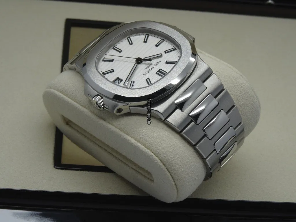Alternative view of Patek Philippe Nautilus 5711/1a-011 40MM Steel Case Automatic