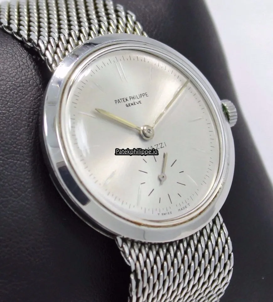 Alternative view of Patek Philippe Calatrava 3418 34MM Steel Case Manual Winding