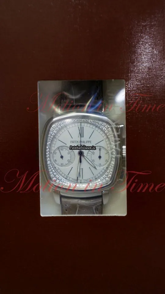 Patek Philippe Chronograph 7071g-001 35MM White Gold Case Manual Winding