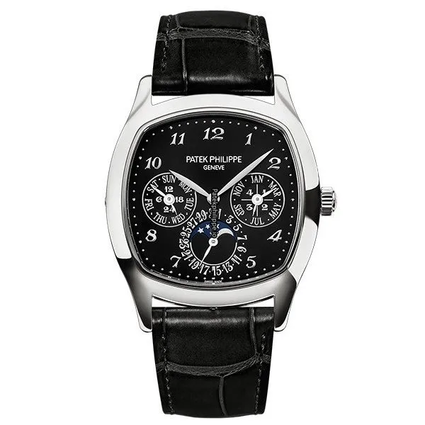 Alternative view of Patek Philippe Perpetual Calendar 5940g-010 37x44.6MM White Gold Case Automatic