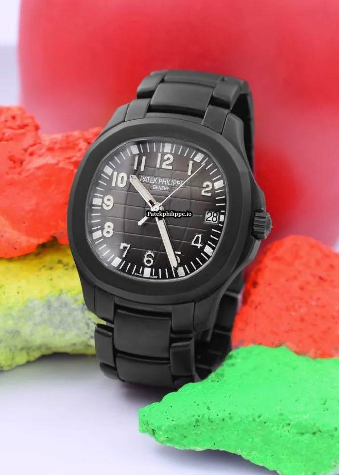 Patek Philippe Aquanaut 5167.1a.001 Dlc 40MM Steel Case Automatic