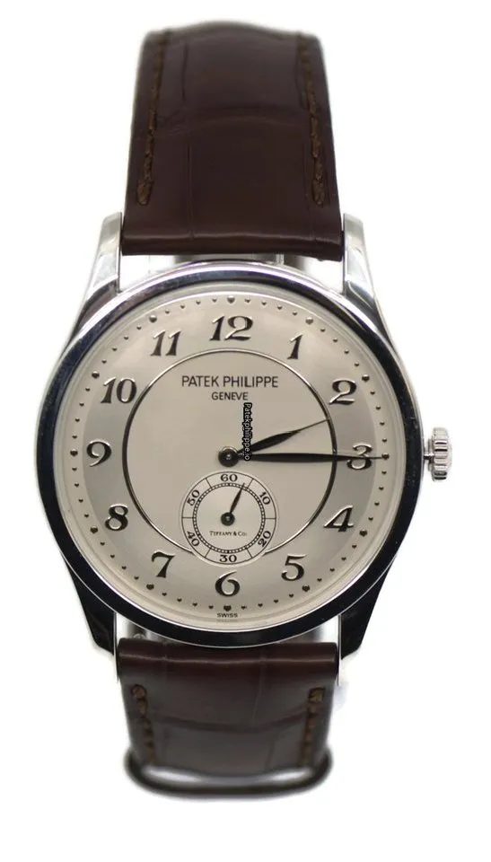 Patek Philippe Calatrava 5196p-001 37MM Platinum Case Manual Winding