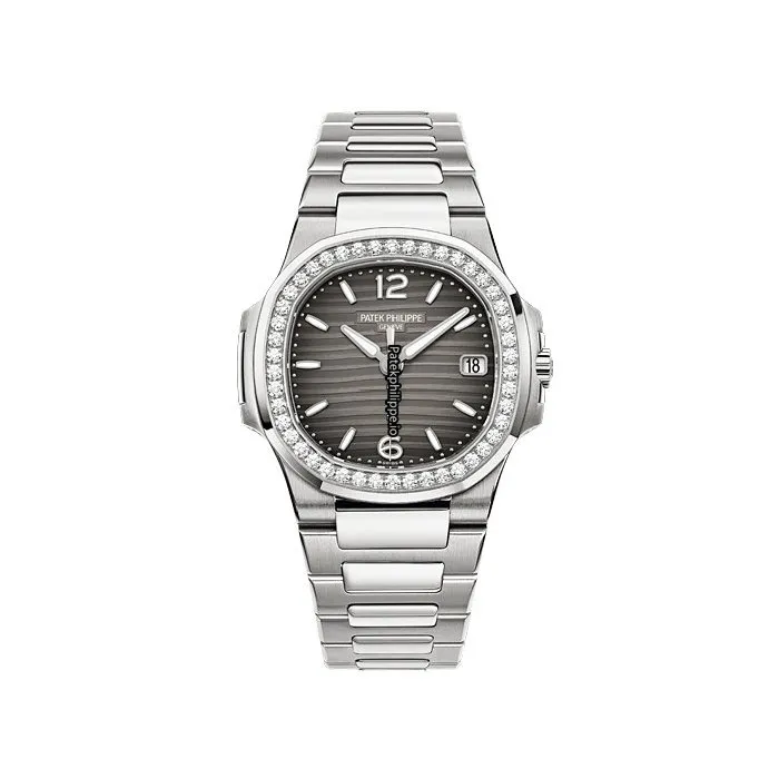 Patek Philippe Nautilus 7010/1g 012 32MM White Gold Case Quartz
