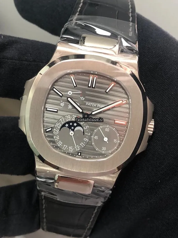 Alternative view of Patek Philippe Nautilus 5712g-001 40x38MM White Gold Case Automatic