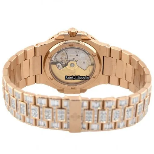 Alternative view of Patek Philippe Nautilus 40MM Rose Gold Case Automatic
