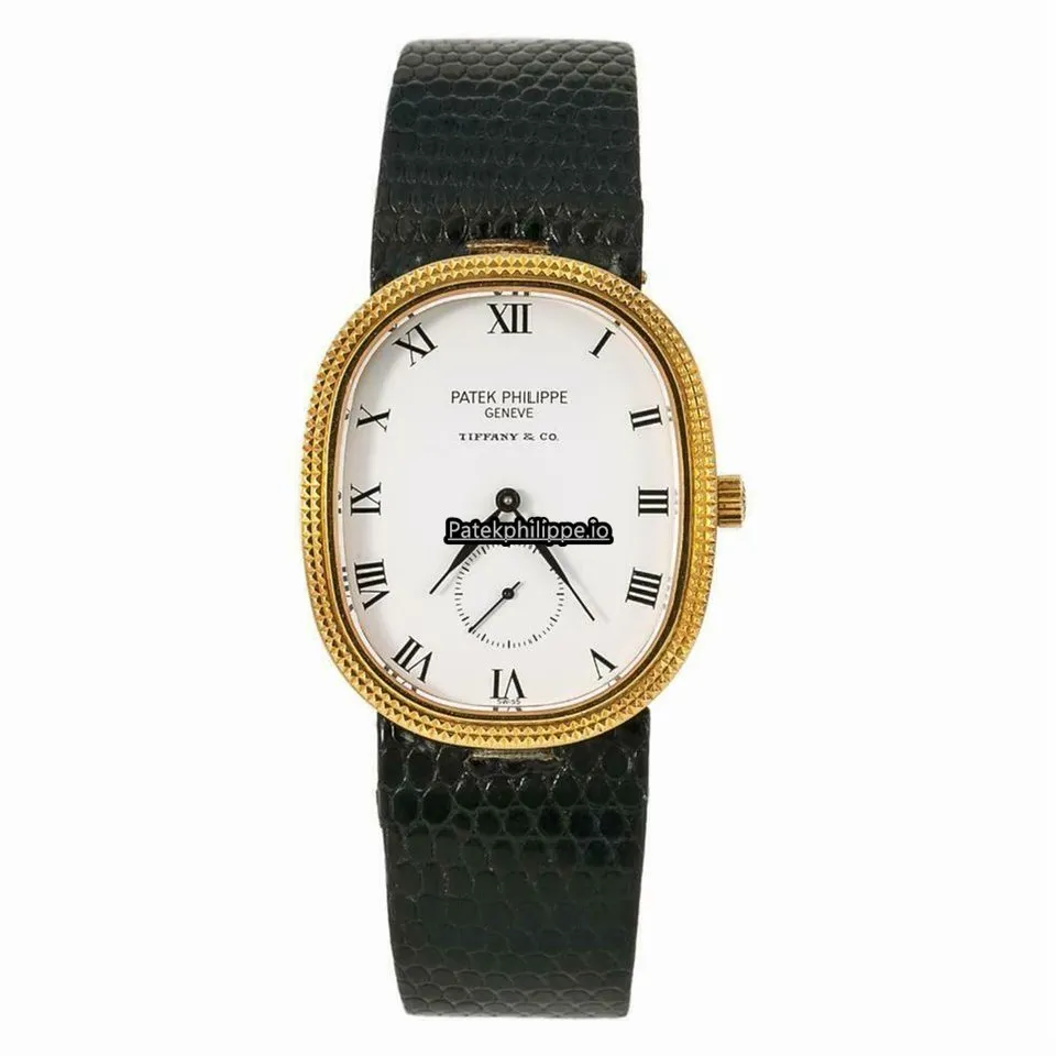 Patek Philippe Golden Ellipse 3987 27MM Yellow Gold Case Manual Winding