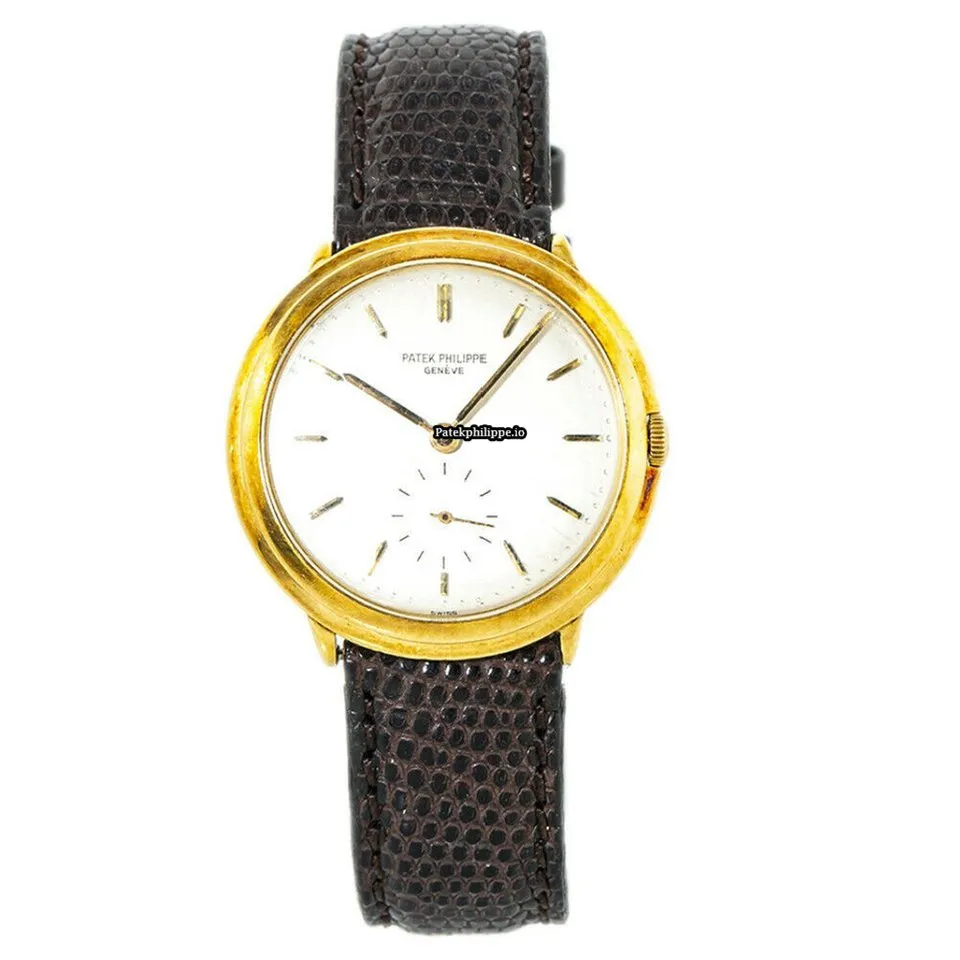 Patek Philippe Calatrava 200110 33MM Yellow Gold Case Automatic