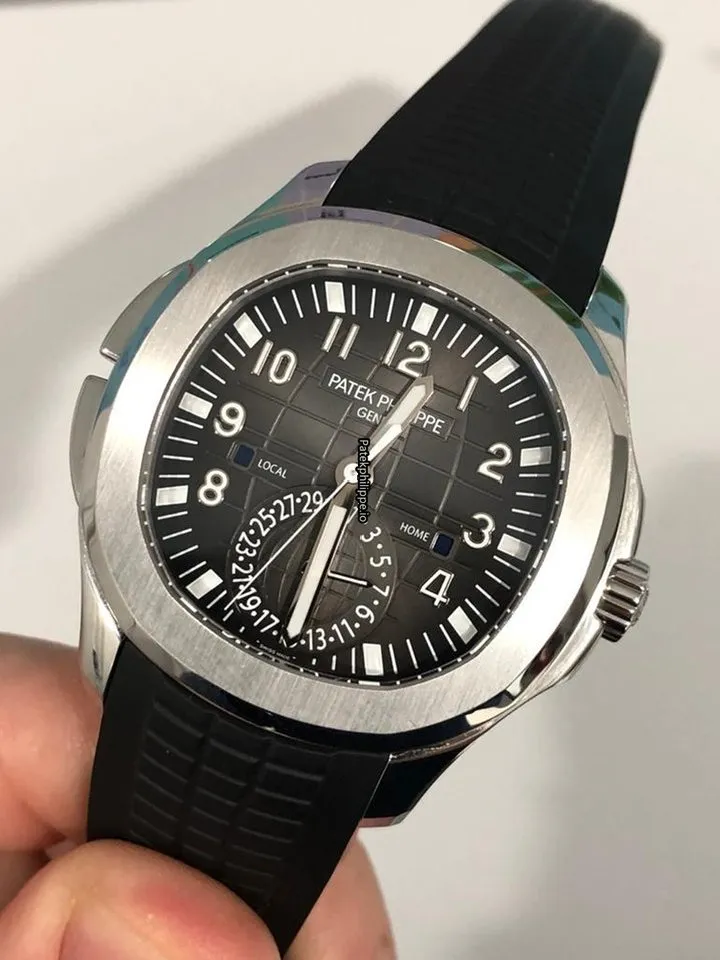 Alternative view of Patek Philippe Aquanaut 5164a-001 40.8MM Steel Case Automatic