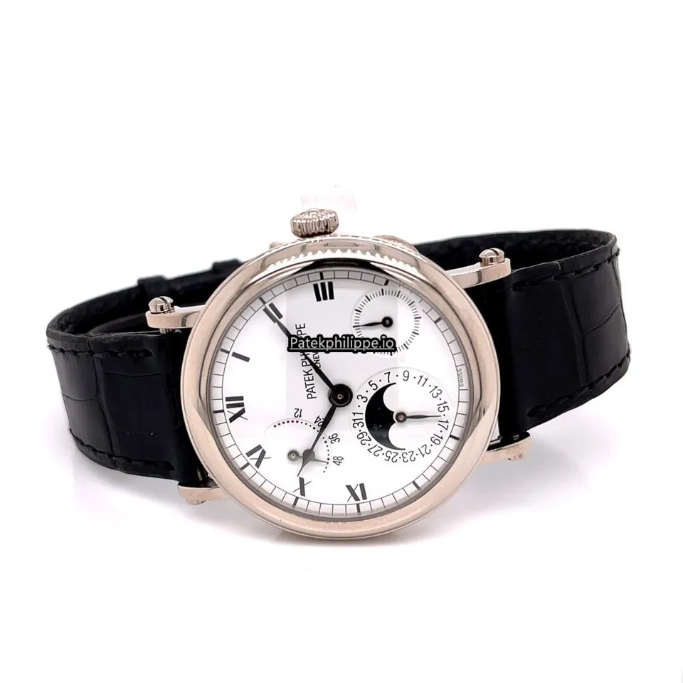 Patek Philippe Complications 5054g-001 36MM White Gold Case Automatic