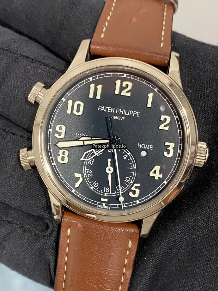 Patek Philippe Travel Time 5524g-001 42MM White Gold Case Automatic