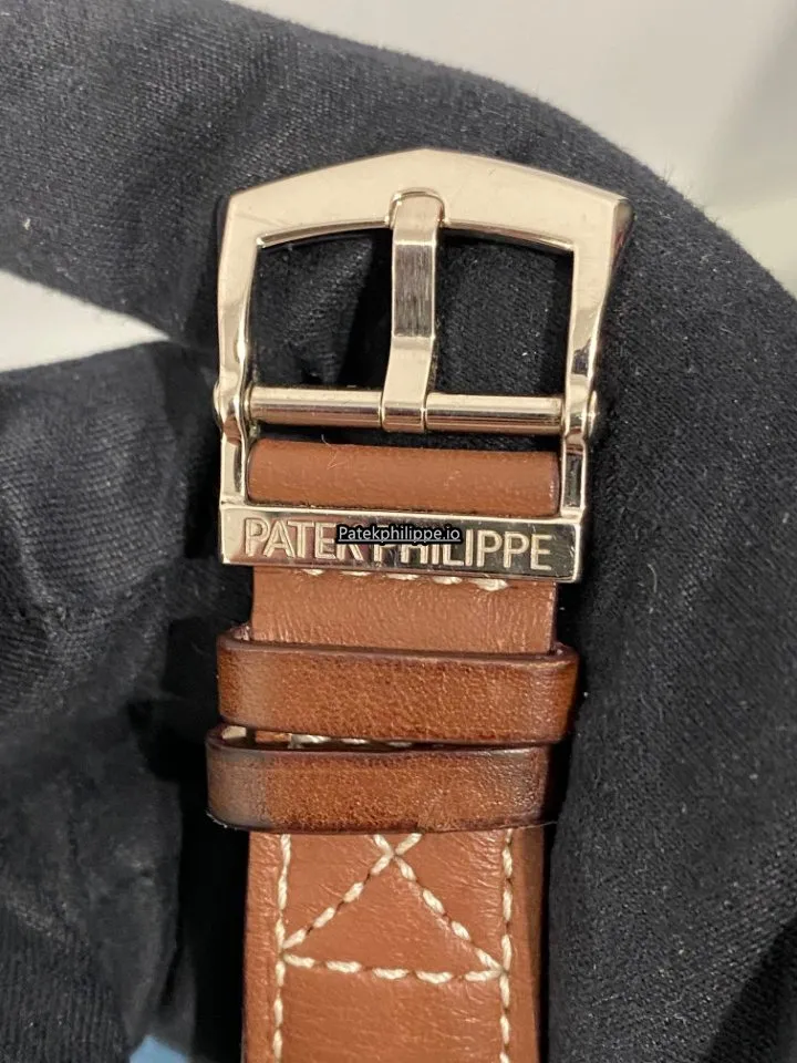 Alternative view of Patek Philippe Travel Time 5524g-001 42MM White Gold Case Automatic