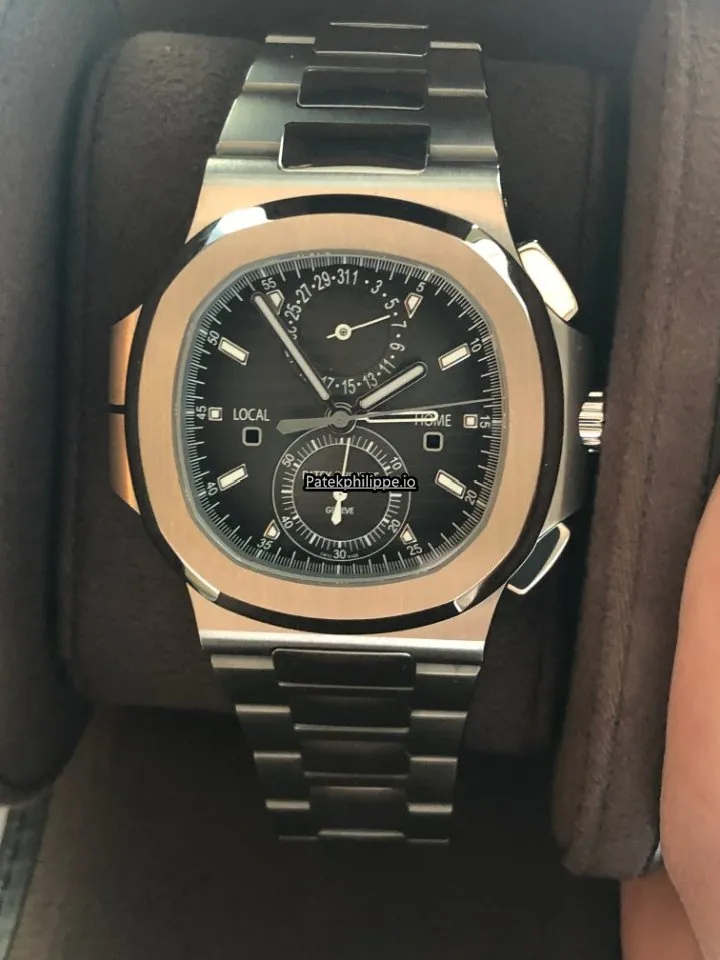 Alternative view of Patek Philippe Nautilus 5990/1a-001 40.5MM Steel Case Automatic