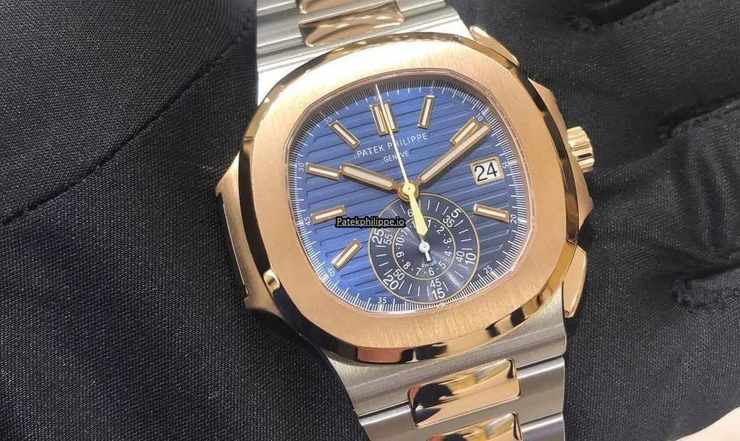 Patek Philippe Nautilus 5980/1ar-001 40.5x38.5MM Gold/steel Case Automatic