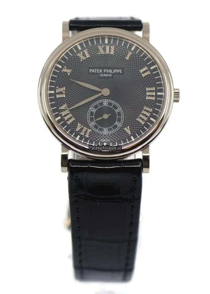 Patek Philippe Calatrava 5022g 33MM White Gold Case Manual Winding