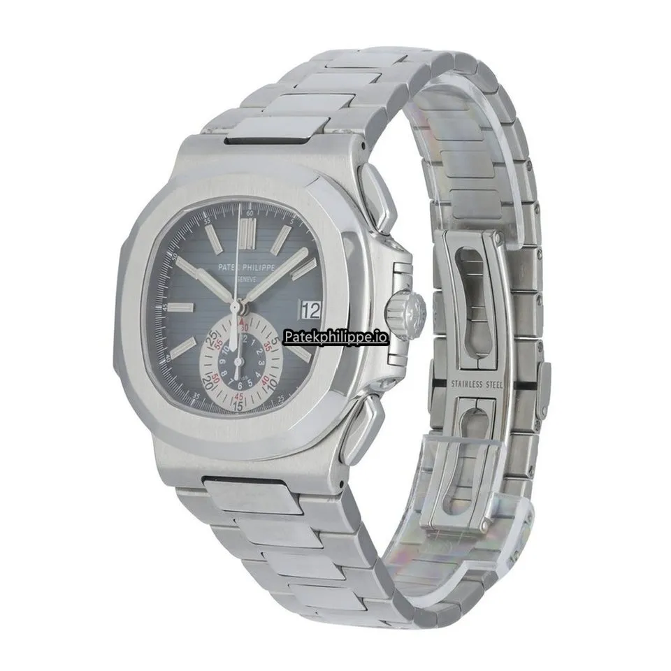 Alternative view of Patek Philippe Nautilus 5980 44MM Steel Case Automatic
