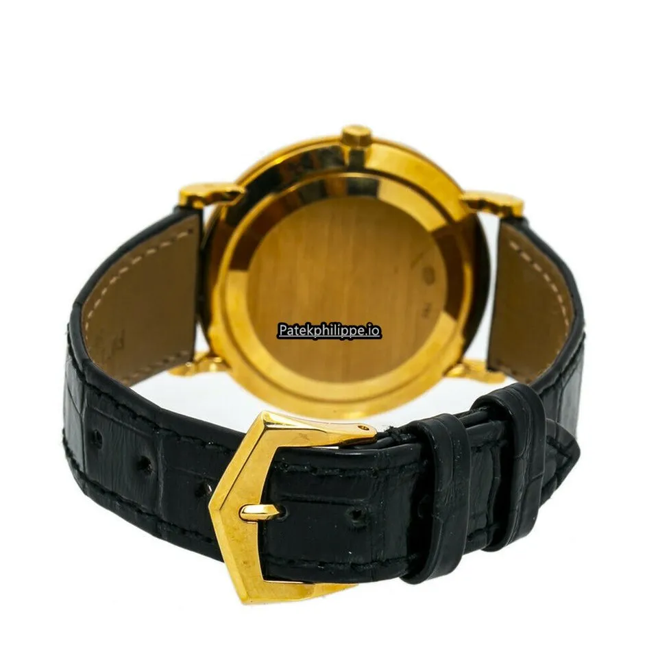 Alternative view of Patek Philippe Calatrava 3919j-001 33MM Yellow Gold Case Manual Winding