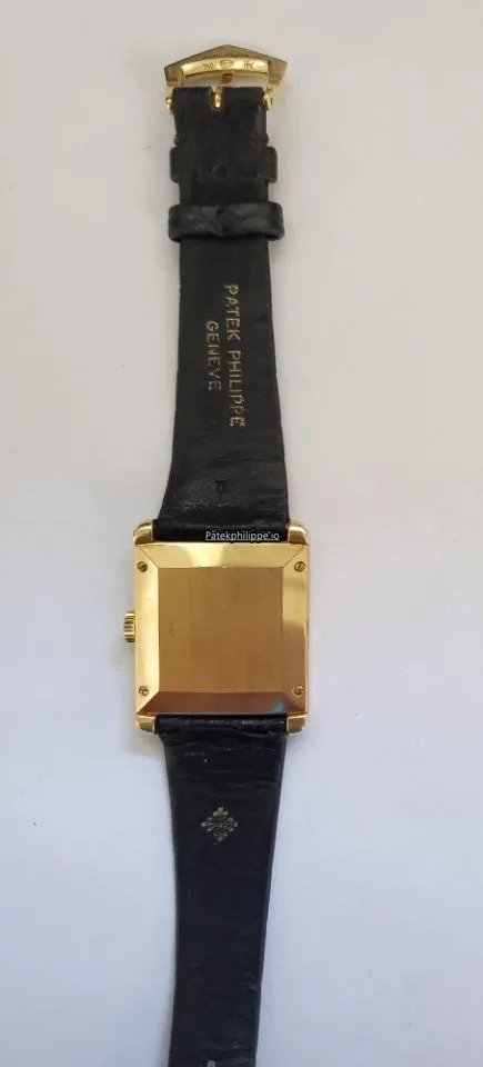 Alternative view of Patek Philippe Gondolo 5014g 28x35MM Yellow Gold Case Manual Winding