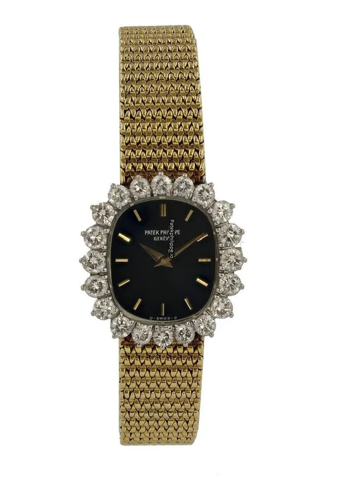 Alternative view of Patek Philippe Golden Ellipse 4137 25MM Yellow Gold Case Manual Winding