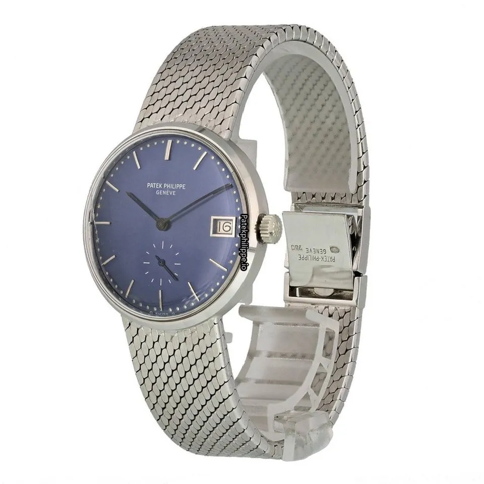 Alternative view of Patek Philippe Calatrava 3514 34MM White Gold Case Automatic