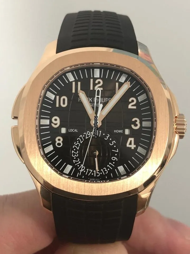 Patek Philippe Aquanaut 5164r-001 40.8MM Rose Gold Case Automatic