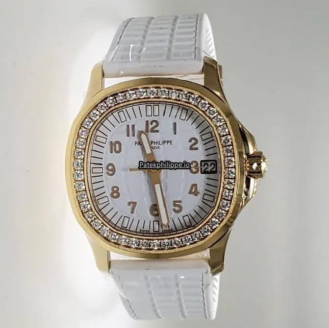 Patek Philippe Aquanaut 5068r-010 35.6MM Rose Gold Case Automatic