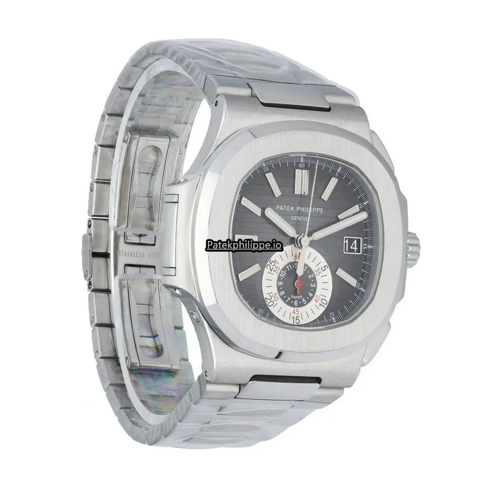 Alternative view of Patek Philippe Nautilus 5980 41MM Steel Case Automatic