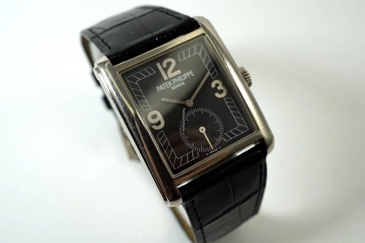 Patek Philippe Gondolo 5014 28x35MM White Gold Case Manual Winding