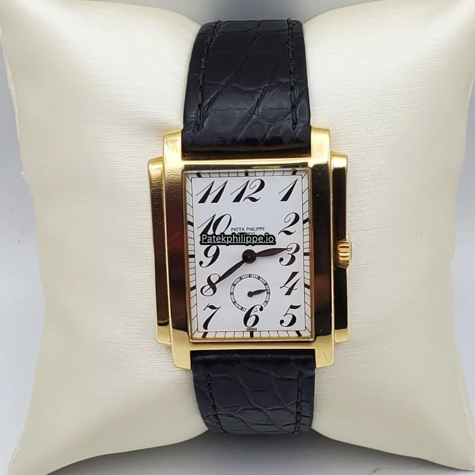 Patek Philippe Gondolo 5024j-001 30x38MM Yellow Gold Case Manual Winding