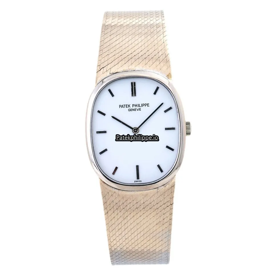 Patek Philippe Golden Ellipse 3548 28MM Steel Case Manual Winding