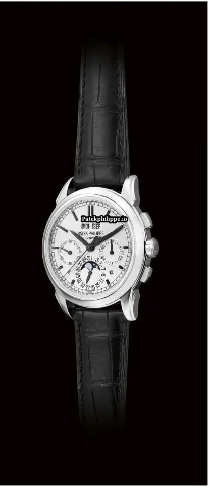 Alternative view of Patek Philippe Perpetual Calendar 5270g-001 41MM White Gold Case Manual Winding