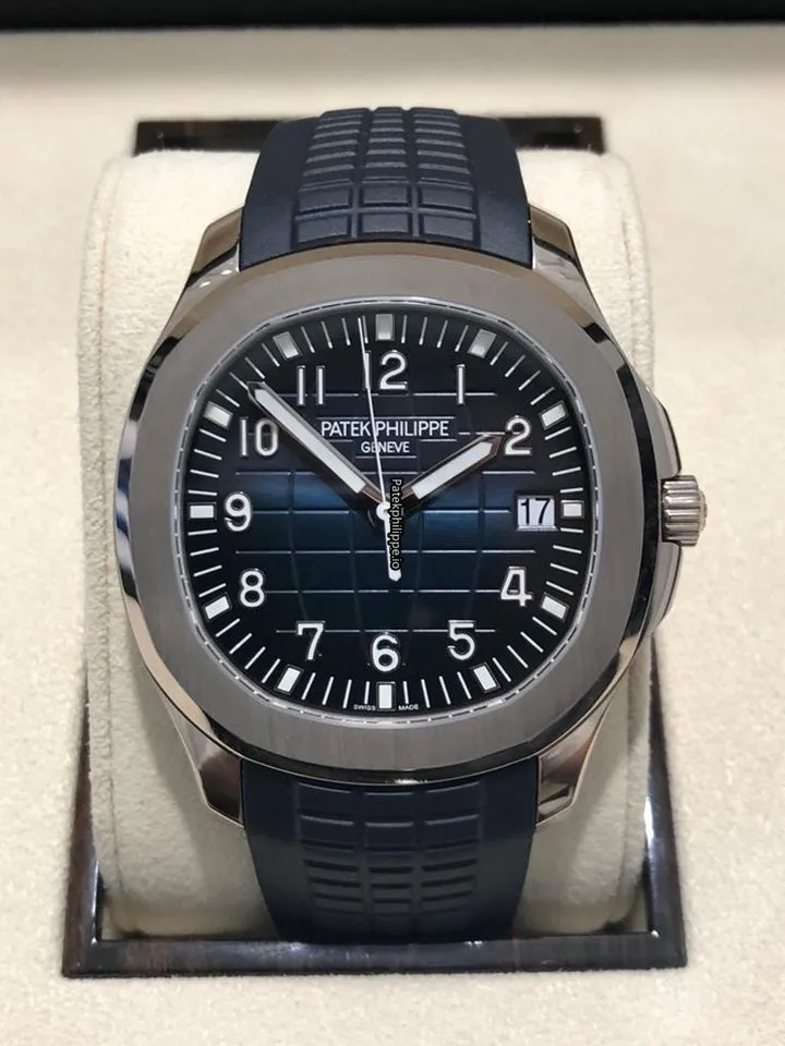 Alternative view of Patek Philippe Aquanaut 5168g White Gold Case Automatic