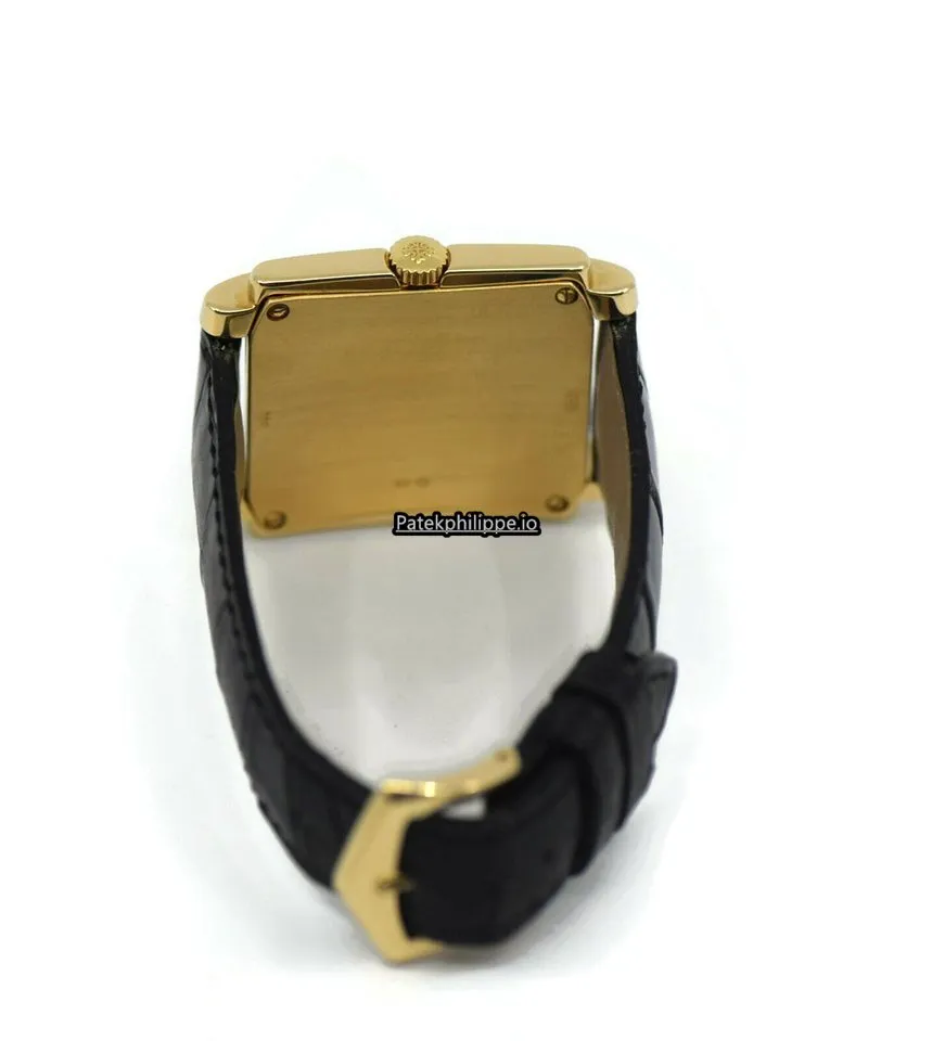 Alternative view of Patek Philippe Gondolo 5024j 30MM Yellow Gold Case Manual Winding