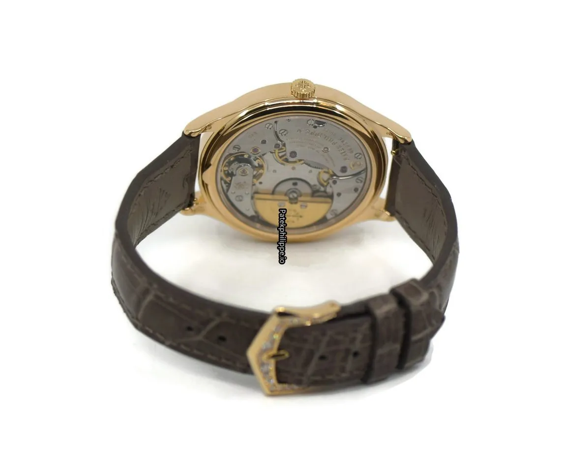 Alternative view of Patek Philippe Perpetual Calendar 7140r-001 35.1MM Rose Gold Case Automatic