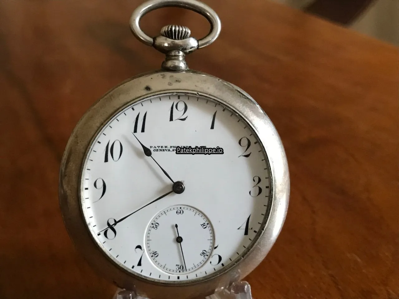 Patek Philippe 55MM Silver Case Manual Winding