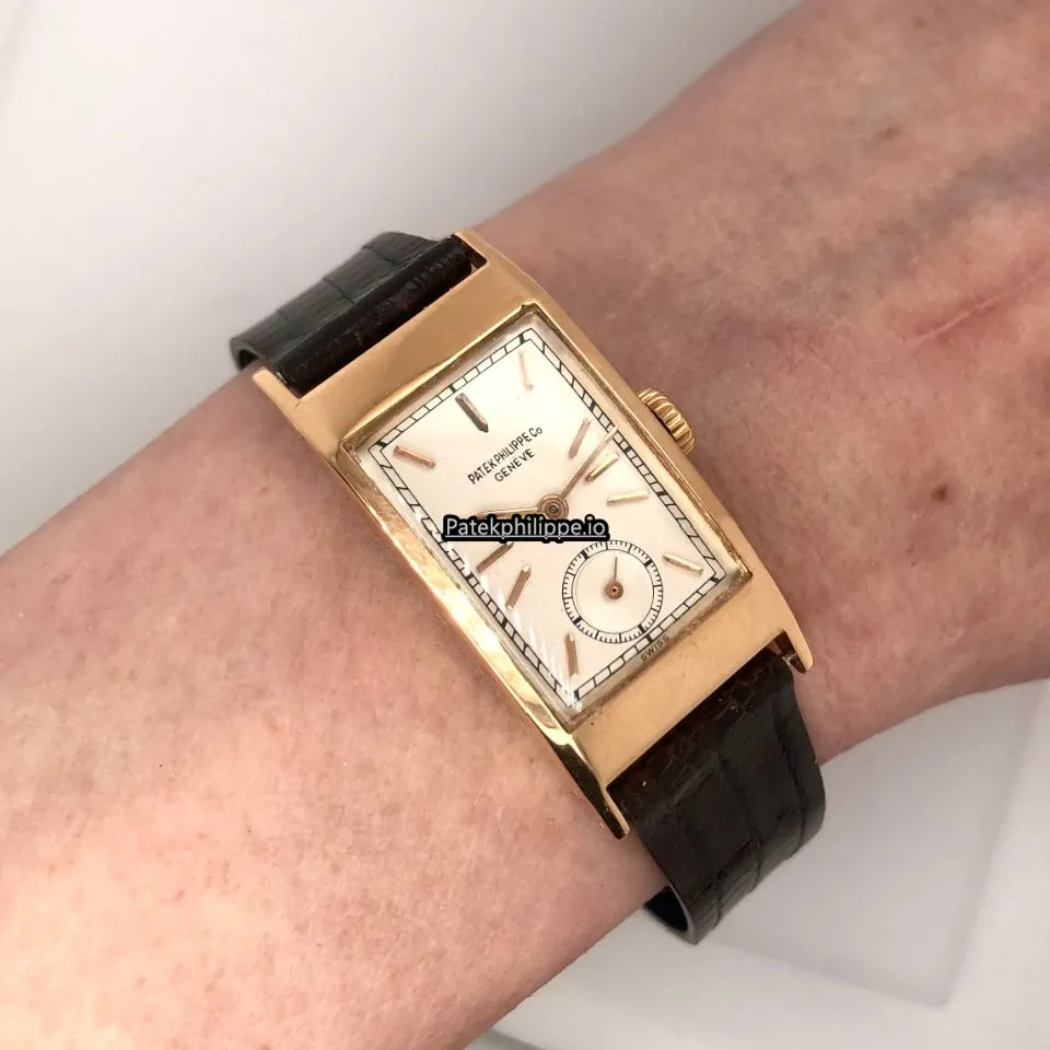 Alternative view of Patek Philippe Rose Gold Case Manual Winding