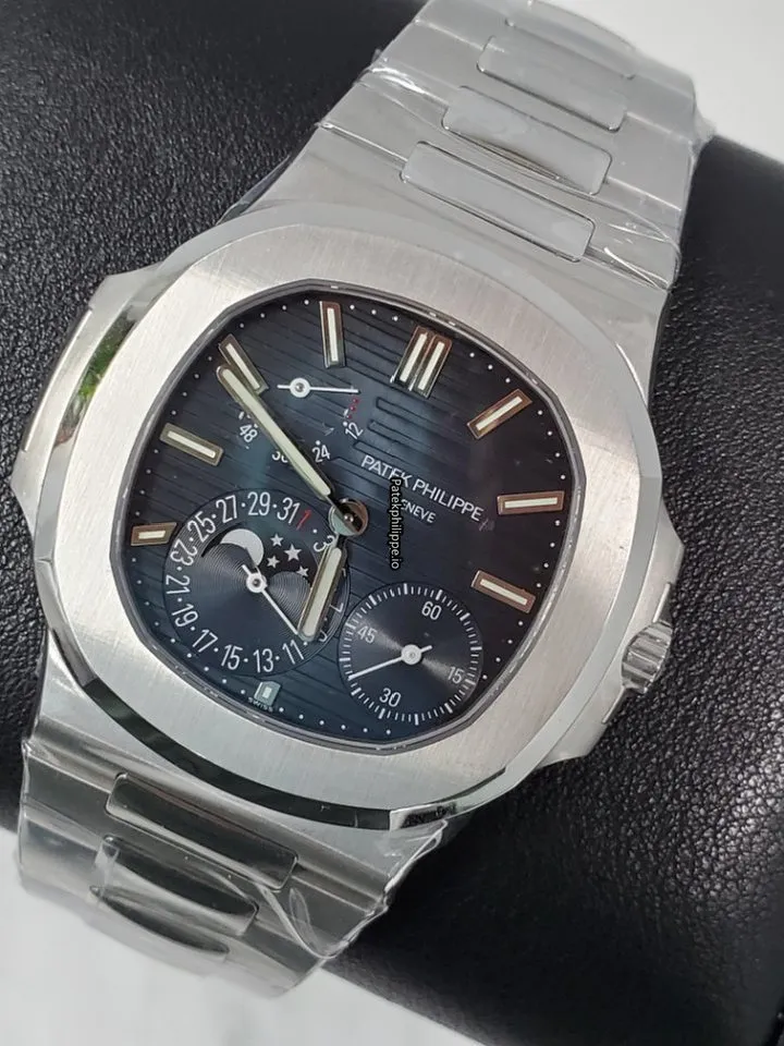 Alternative view of Patek Philippe Nautilus 5712/1a-001 40x38MM Steel Case Automatic