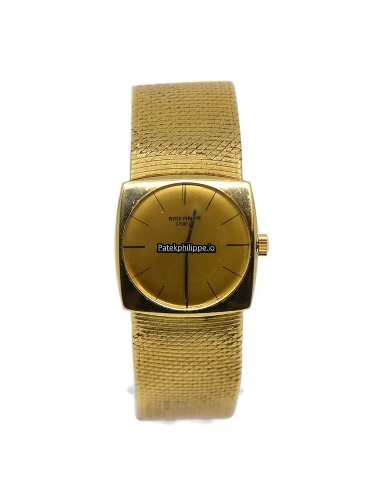 Patek Philippe Vintage 3523 28MM Yellow Gold Case Manual Winding