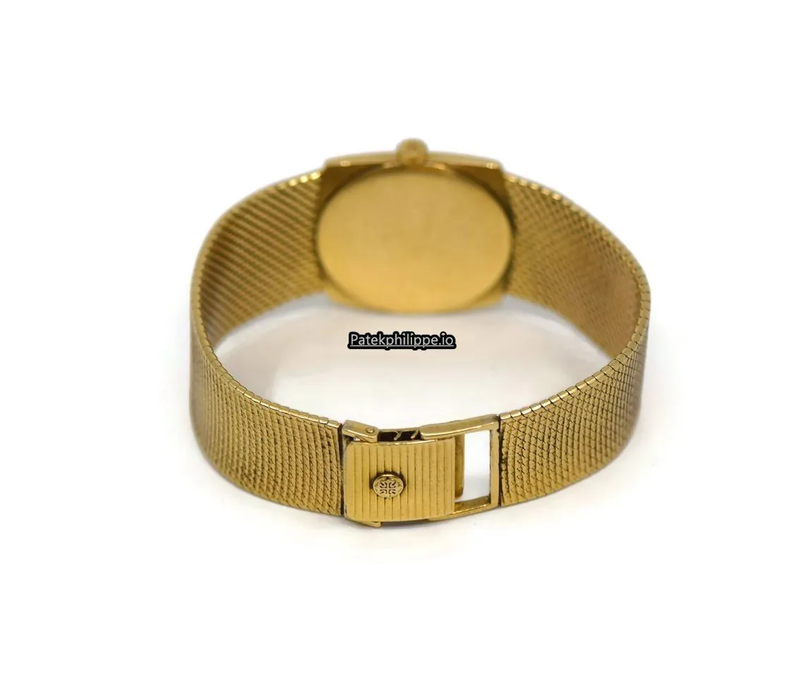 Alternative view of Patek Philippe Vintage 3523 28MM Yellow Gold Case Manual Winding